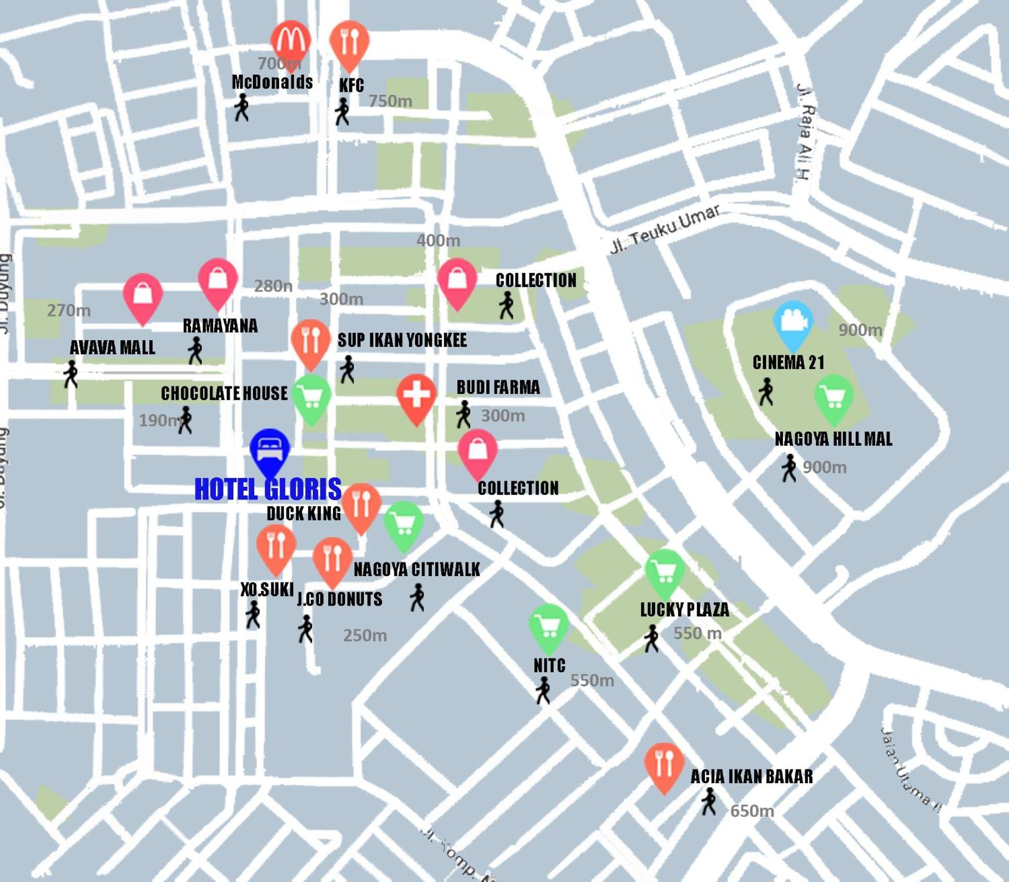 Hotel Gloris Batam Zewnętrze zdjęcie